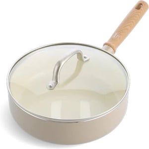 Greenchef Nordics crème hapjespan met deksel 24 cm