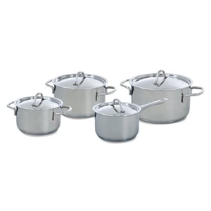 BK Cookware Bk profiline kookpannenset 4 delig rvs