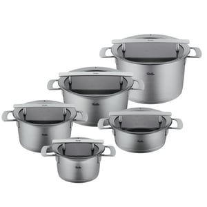 Fissler Phi collection pannenset 4delig + soeppan