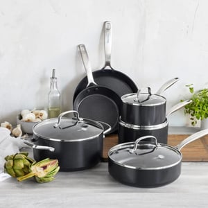 Greenpan Copenhagen steelpan met 2 schenktuiten 16cm