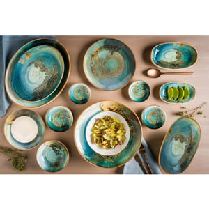 Bonna Dessertbord futura porselein 21 cm set van 6