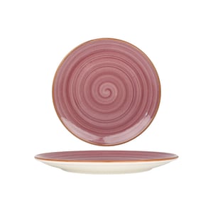 Bonna Dinerbord aura blackberry porselein 27 cm set van 6