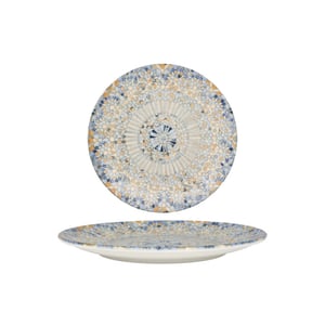 Bonna Dinerbord luca mosaic porselein 27 cm set van 6