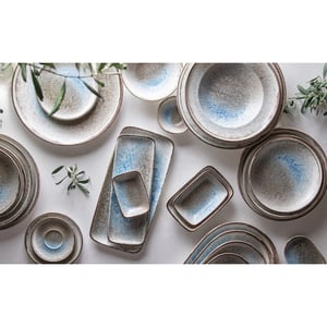 ID Fine Dessertbord delta porselein 21 cm set van 6