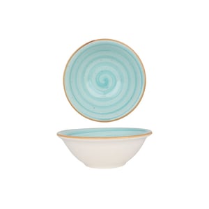 Bonna Kommetje aqua porselein 18 cm (700cc) set van 6