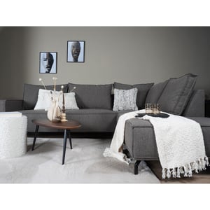 Home67 Hoekbank ron boucle brown 15 rechts
