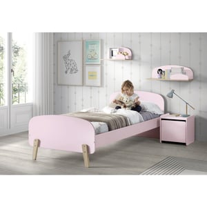 Lucevi kiddy bed + nachtkastje + hangplankjes - 90x200 cm