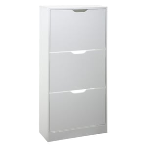4goodz Schoenenkast 3 lades 60x24x118 cm voor 18 paar -
