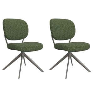 Label51 Eetkamerstoel geneva forest boucle set van 2