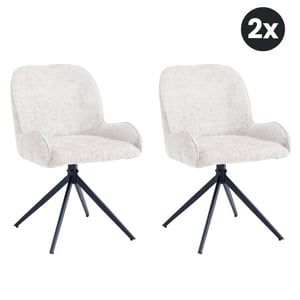 Multifurn 2x eetkamerstoel lily (set van 2)