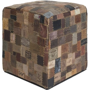 Veer Carpets Poef royal labels