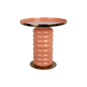 Leitmotiv bijzettafel ruby peach orange