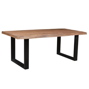 Brix eetkamertafel u poot 180 cm mangohout eettafel