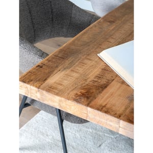 Home67 Eettafel arvu 180 cm mangohout spinpoot