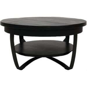 Home67 Salontafel cilamon 70 cm blad onderstel
