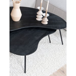 Home67 Salontafel ludo organisch set van 2