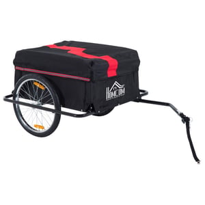 4goodz Homcom fietsaanhanger met 20 inch wielen /rood