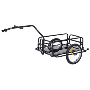 4goodz Homcom aanhangwagen koppeling transportaanhanger fietskar bolderwagen