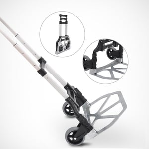 4goodz Inklapbare aluminium steekwagen 70 kg
