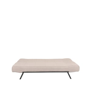 Label51 Slaapbank king naturel boucle king | zwarte poot