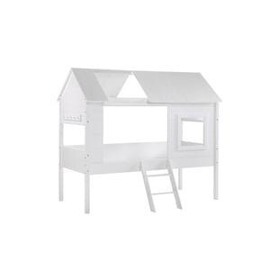 Lucevi charlotte huisbed 90 x 200 cm lattenbodem rollend 16 latten 90 x