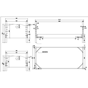 Lucevi amori bed 90x200cm -