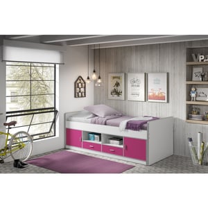 Lucevi bonny 90 kajuitbed 90x200cm fuchsia