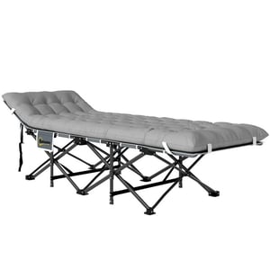 4goodz Veldbed campingbed met matras tot 150 kg gebruikersgewicht
