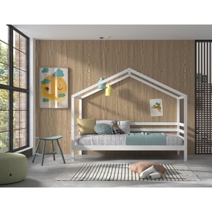 Lucevi pl huisbed 90x200 cm hout - 210x96x170cm
