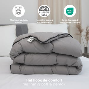 Avenue Geavanceerd dekbed zonder overtrek en wasbaar – hoesloos lits-jumeaux