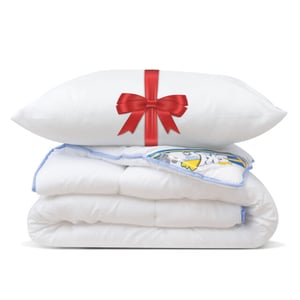 Swedish Sky All year dekbed + 1 hoofdkussen tweepersoons dekbed set 200x200 cm