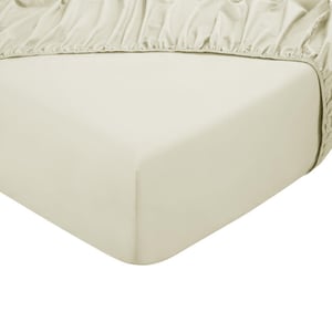 DoubleDry Hoeslaken 100% natuurlijk katoen eenpersoons 90x200 cm zacht &