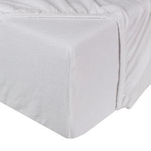 DoubleDry Molton hoeslaken matrasbeschermer 140x200 cm badstof stretch -
