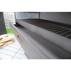 Westmann Barbecue en open haard staal vuurkorf 50x90x160 cm wmlg868-b
