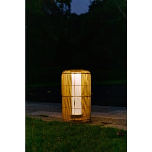 SenS-Line milou tuinlamp 55cm solar & usb rotan