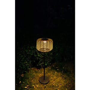 SenS-Line valerie tuinlamp solar Ø38cm rotan