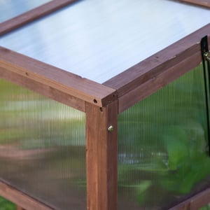 4goodz Houten kweekkas / moestuin op poten 845-472 50x90x93 cm