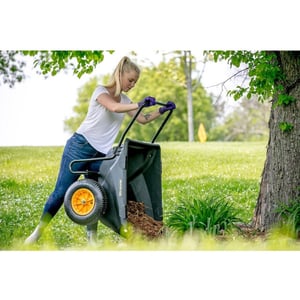 Polar Cub cart kruiwagen po8449 sterke polyethyleen kruiwagen 191l