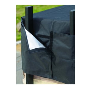 ShelterLogic ® houtopslagrek xl met hoes sl90381 brandhoutrek 36x239x119 cm