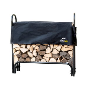 ShelterLogic ® sl90363 haardhout houtopslag met hoes brandhoutrek 126 cm