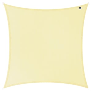 Kopu ® schaduwdoek 4x4m vierkant waterdicht 230 gram zonnedoek creme