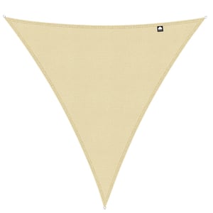 Kopu ® schaduwdoek driehoek 3 mtr 280 grams waterdoorlatend creme