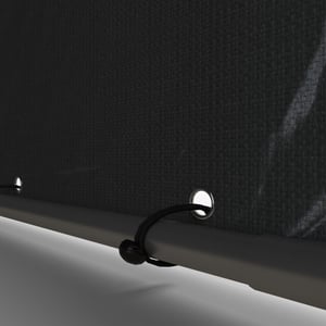 4goodz Kunststof tuinschuur met grote deur, roestvrij metalen frame, 218x160x172