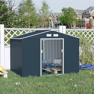4goodz Outsunny tuinhuis gereedschapsschuur met bodemframe