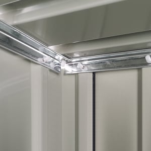 4goodz Outsunny stalen tuinkast balkonkast 84x142x189 cm -