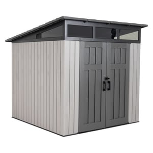 Lifetime Kunststof gereedschapsschuur merkur 254x254x237 cm -
