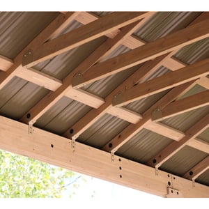 Westmann Paviljoen gazebo devon 12x16 490x371x315 cm -
