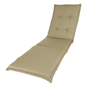 Kopu ® manchester sand ligbedkussen 195x60 cm kleur zand