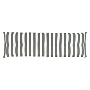 Kopu ® mila grey 180 cm hoogwaardig bankkussen gestreept