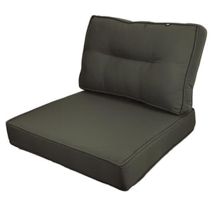 Kopu ® prisma grey hoogwaardige loungekussen-set zit en rug 60 cm